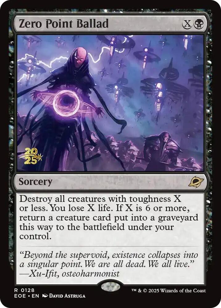 Zero Point Ballad 128s/160 (Prerelease Cards)  - Foil | Good Games Morley