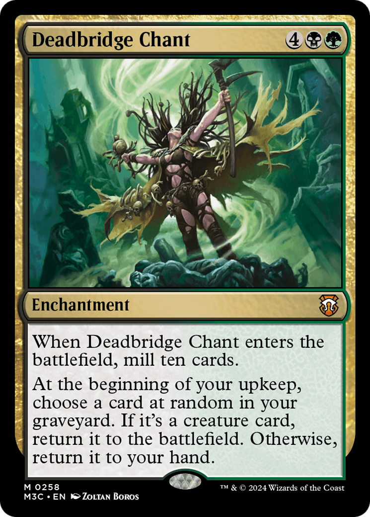 Deadbridge Chant [Modern Horizons 3 Commander] | Good Games Morley