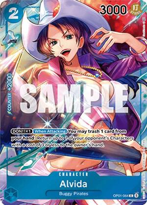 Alvida (Box Topper) OP01-064 (Romance Dawn)  - Full Art Foil | Good Games Morley
