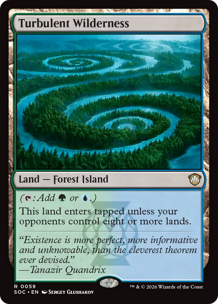 Turbulent Wilderness [Secrets of Strixhaven Commander] | Good Games Morley