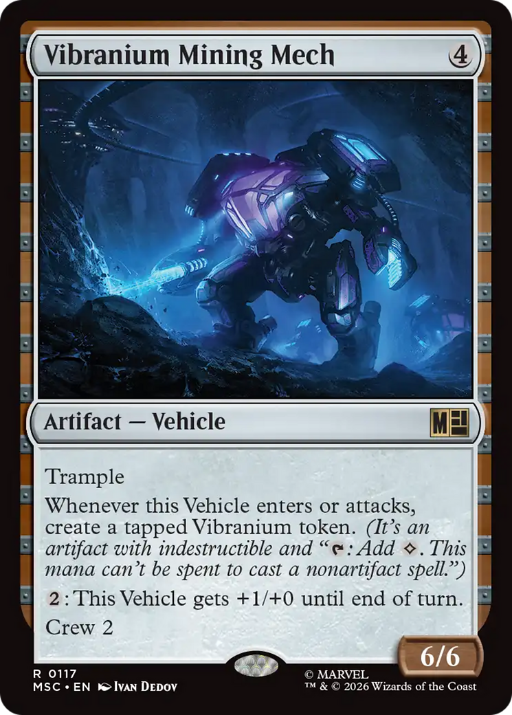 Vibranium Mining Mech [Marvel Super Heroes Commander] | Good Games Morley