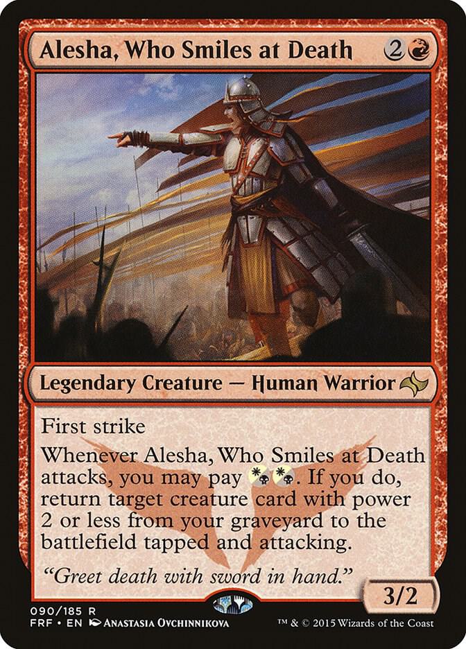 Alesha, Who Smiles at Death 90/185 (Fate Reforged)  | Good Games Morley