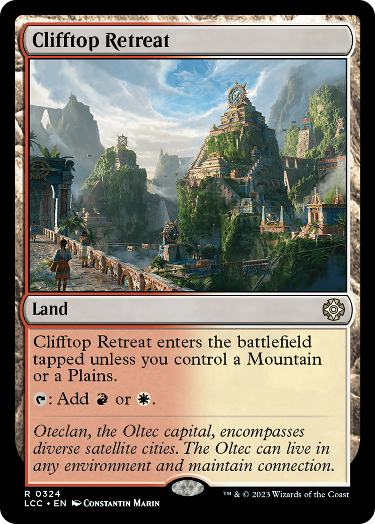 Clifftop Retreat [The Lost Caverns of Ixalan Commander] | Good Games Morley