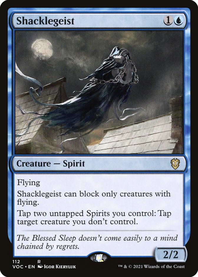 Shacklegeist 112/38 (Commander: Innistrad: Crimson Vow)  | Good Games Morley