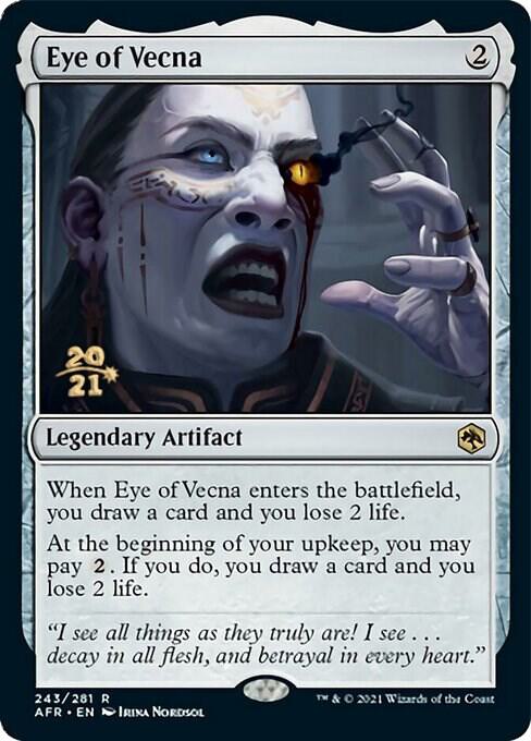 Eye of Vecna 243s/241 (Prerelease Cards)  - Foil | Good Games Morley