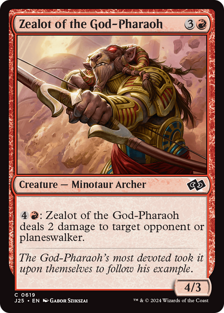 Zealot of the God-Pharaoh [Foundations Jumpstart] | Good Games Morley