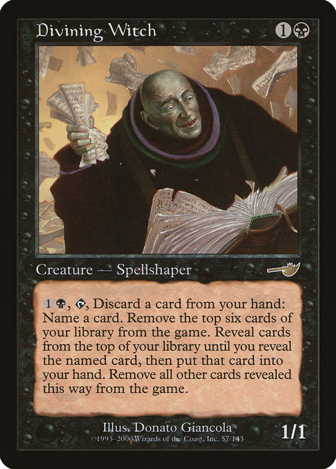 Divining Witch 57/143 (Nemesis)  - Foil | Good Games Morley