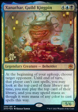 Xanathar, Guild Kingpin [Dungeons & Dragons: Adventures in the Forgotten Realms Prerelease Promos] | Good Games Morley