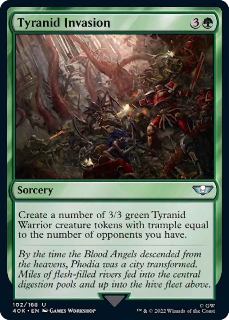 Tyranid Invasion (Surge Foil) [Warhammer 40,000] | Good Games Morley
