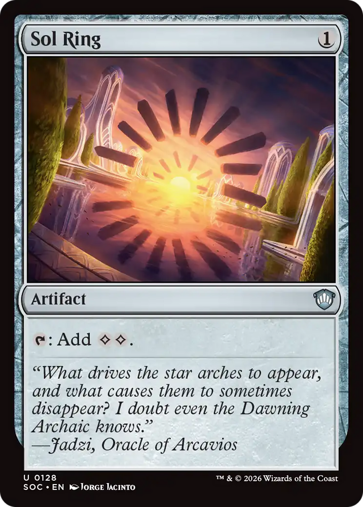 Sol Ring [Secrets of Strixhaven Commander] | Good Games Morley