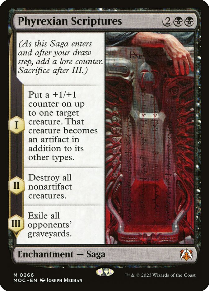 Phyrexian Scriptures 266/444 (Commander: March of the Machine)  | Good Games Morley