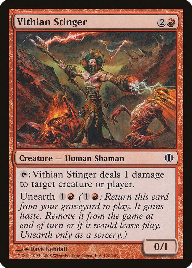 Vithian Stinger 120/249 (Shards of Alara)  - Foil | Good Games Morley