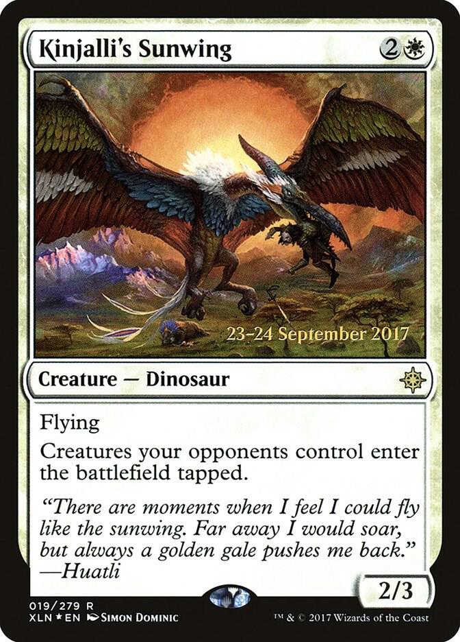 Kinjallis Sunwing 19s/120 (Prerelease Cards)  - Foil | Good Games Morley