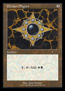 Orzhov Signet (Retro) [Secret Lair Drop Series] | Good Games Morley