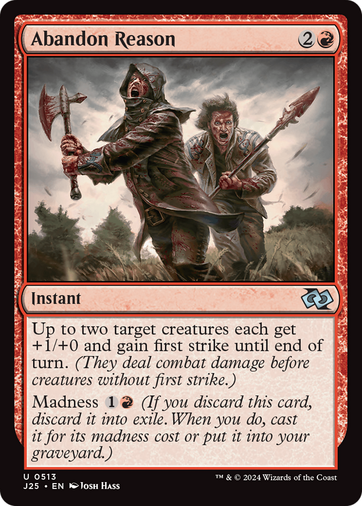 Abandon Reason [Foundations Jumpstart] | Good Games Morley
