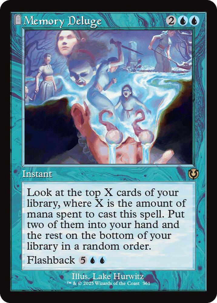 Memory Deluge 361/287 (Innistrad Remastered)  - Retro | Good Games Morley