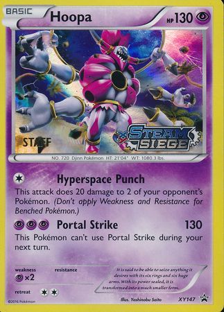 Hoopa (XY147) (Staff) [XY: Black Star Promos] | Good Games Morley