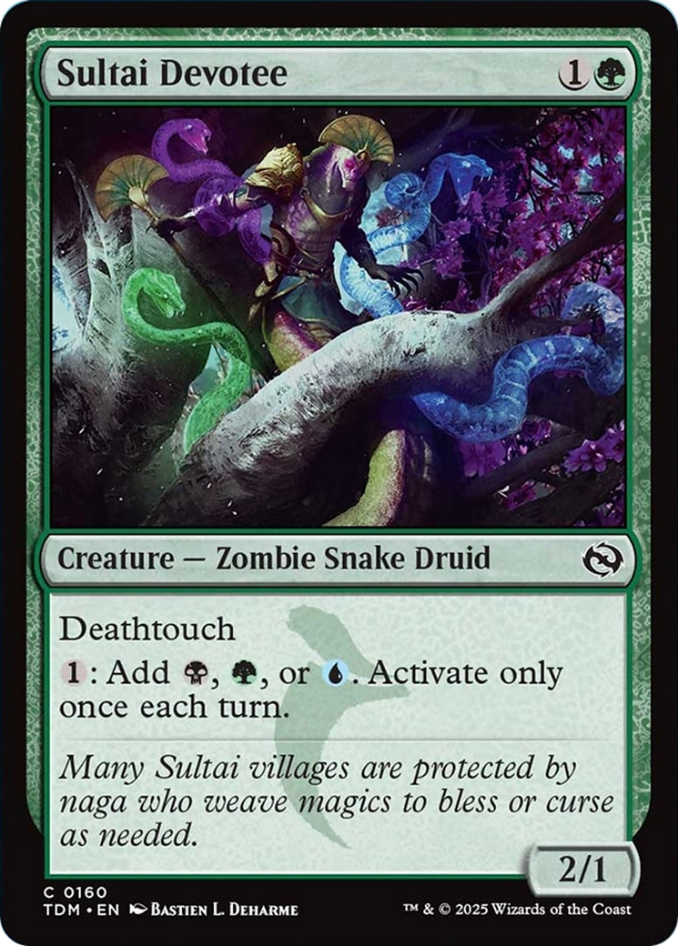 Sultai Devotee [Tarkir: Dragonstorm] | Good Games Morley