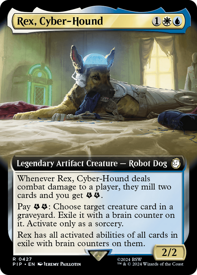 Rex, Cyber-Hound (Extended Art) [Fallout] | Good Games Morley