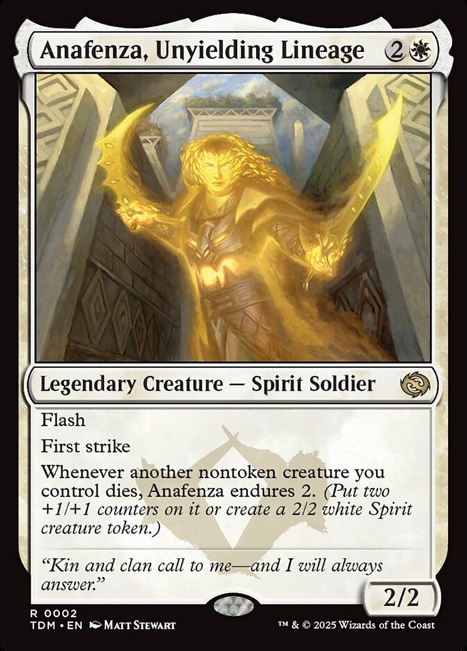 Anafenza, Unyielding Lineage 2 (Tarkir: Dragonstorm)  - Foil | Good Games Morley