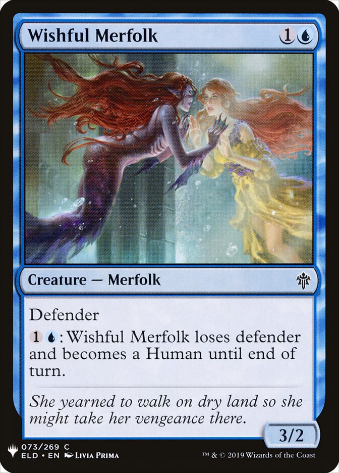 Wishful Merfolk [Mystery Booster] | Good Games Morley