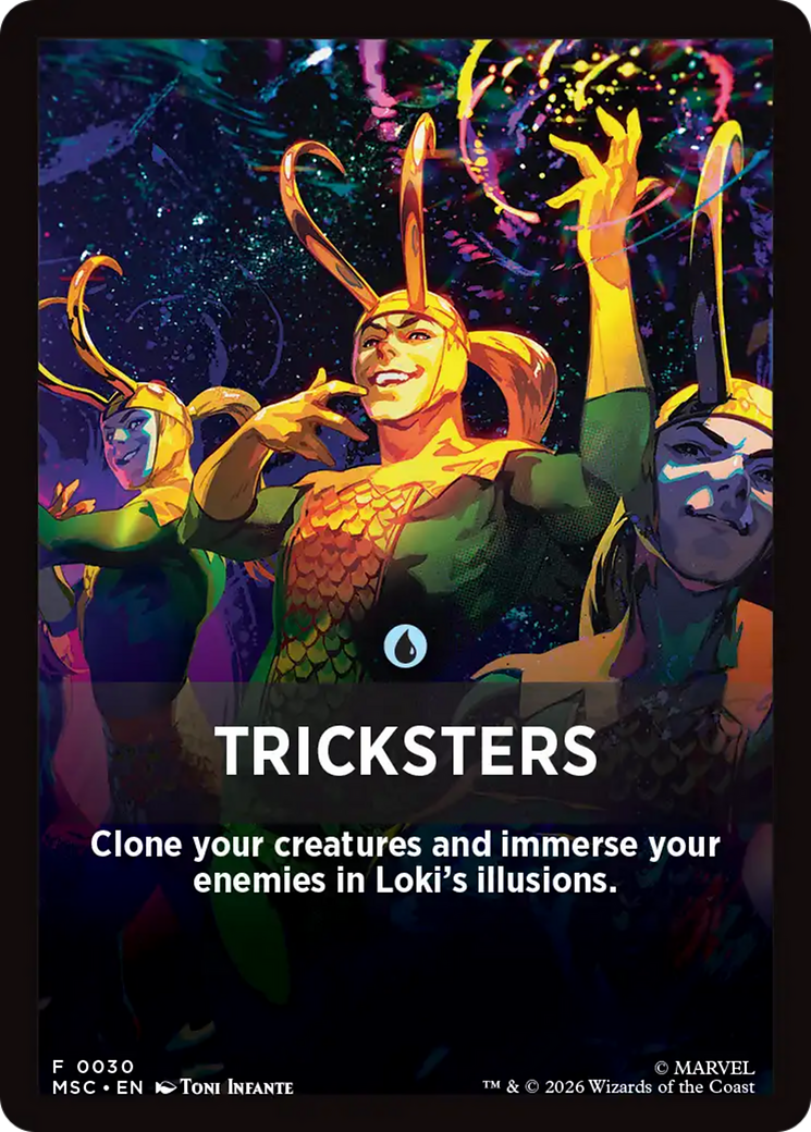 Tricksters Theme Card [Marvel Super Heroes Commander] | Good Games Morley