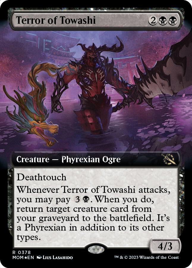 Terror of Towashi Extended Art 378/291 (March of the Machine)  | Good Games Morley