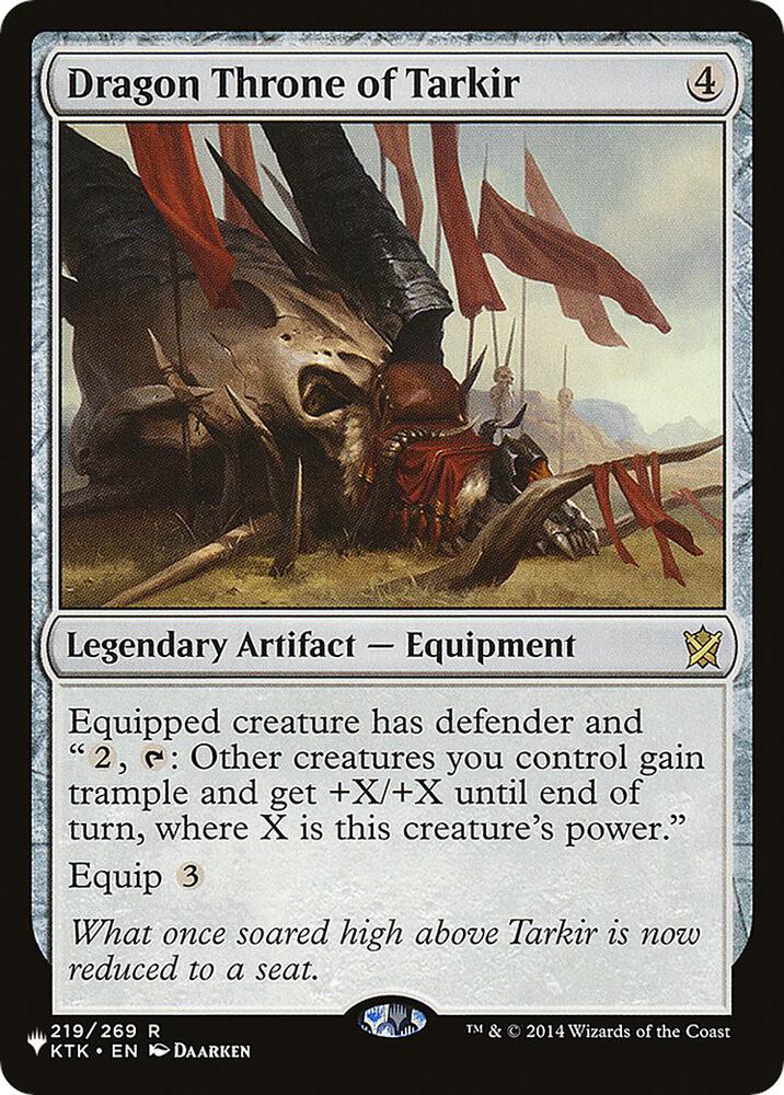 Dragon Throne of Tarkir KTK-219/5075 (The List Reprints)  | Good Games Morley
