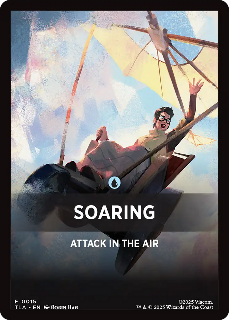 Soaring Theme Card [Avatar: The Last Airbender Tokens] | Good Games Morley