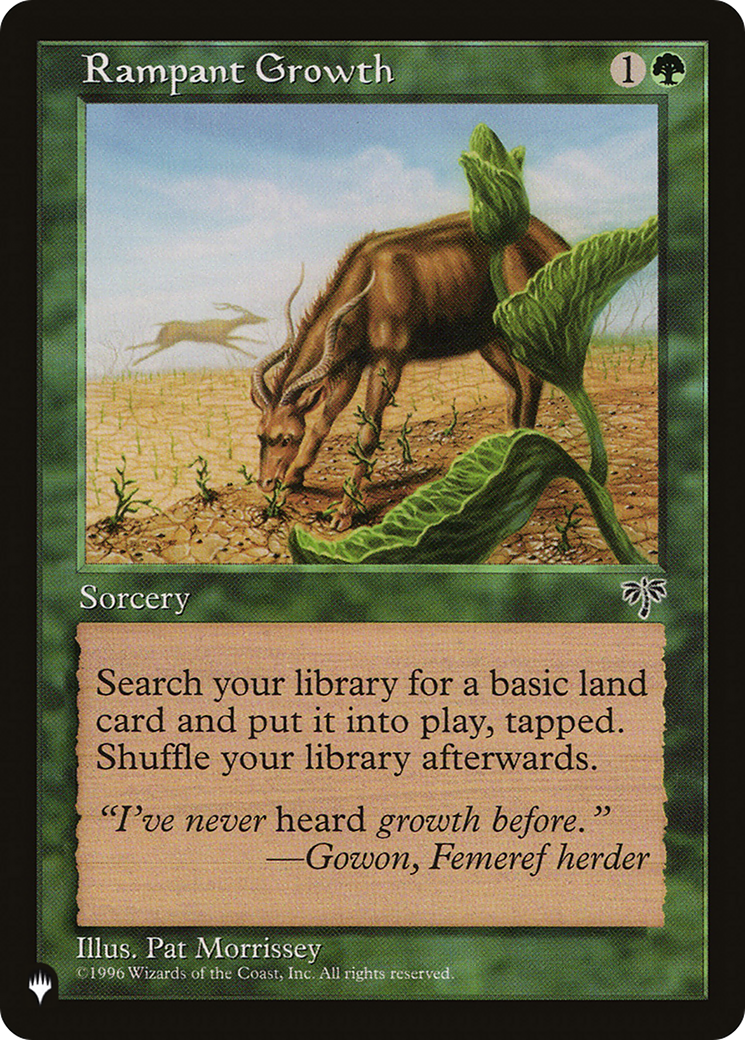 Rampant Growth (MIR) [The List] | Good Games Morley