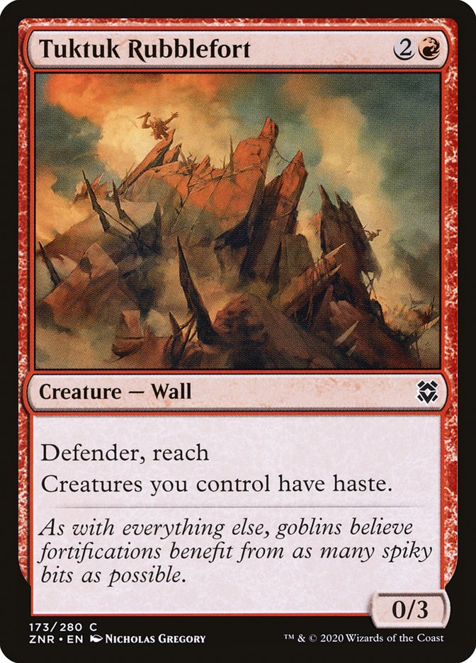 Tuktuk Rubblefort 173/280 (Zendikar Rising)  | Good Games Morley