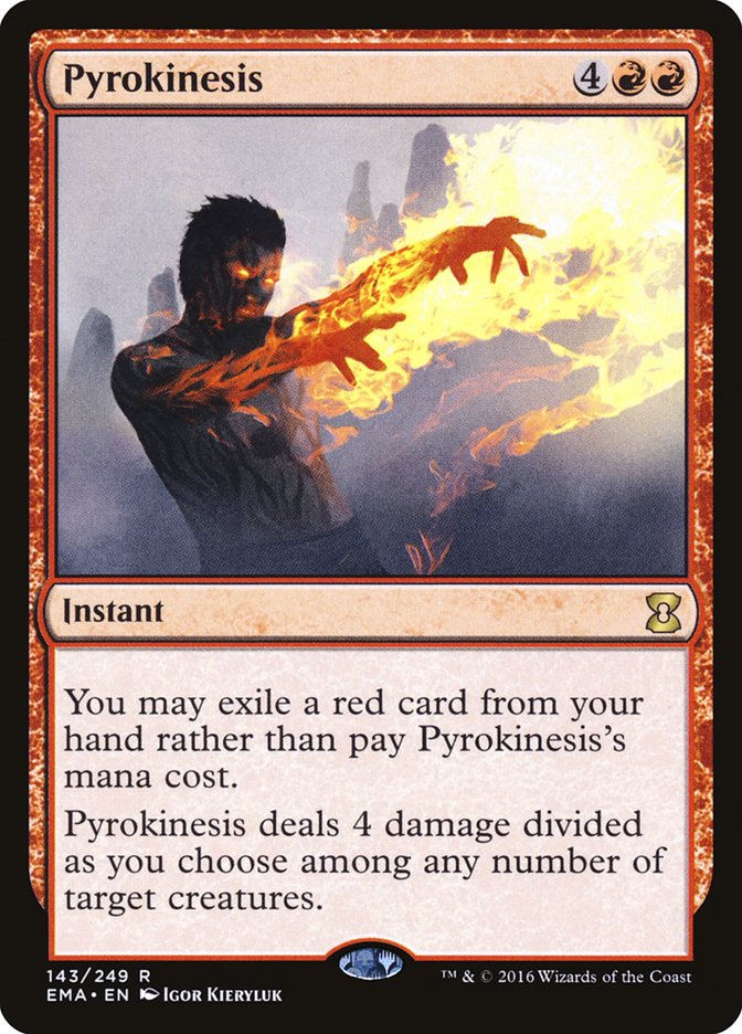 Pyrokinesis 143/249 (Eternal Masters)  | Good Games Morley
