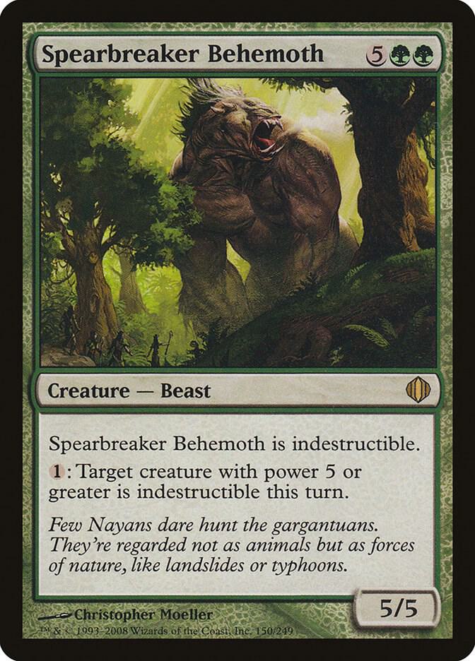 Spearbreaker Behemoth 150/249 (Shards of Alara)  - Foil | Good Games Morley