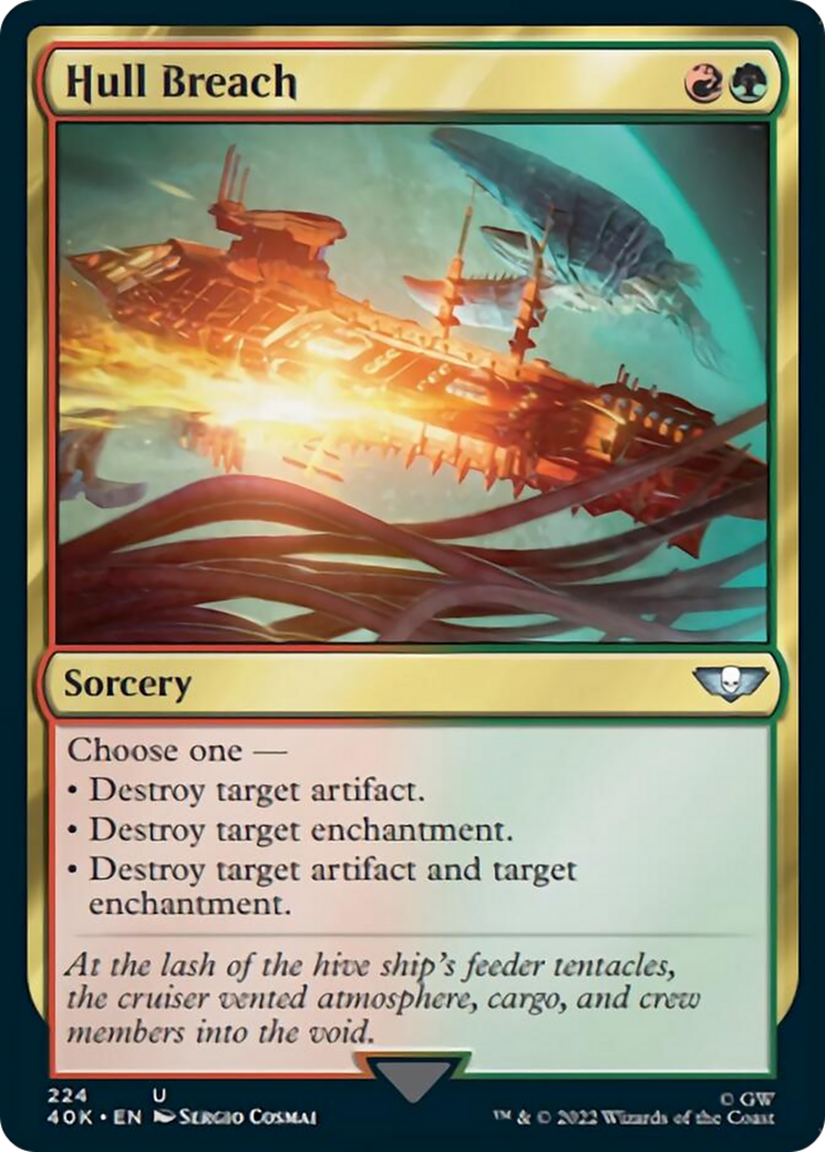 Hull Breach (Surge Foil) [Warhammer 40,000] | Good Games Morley