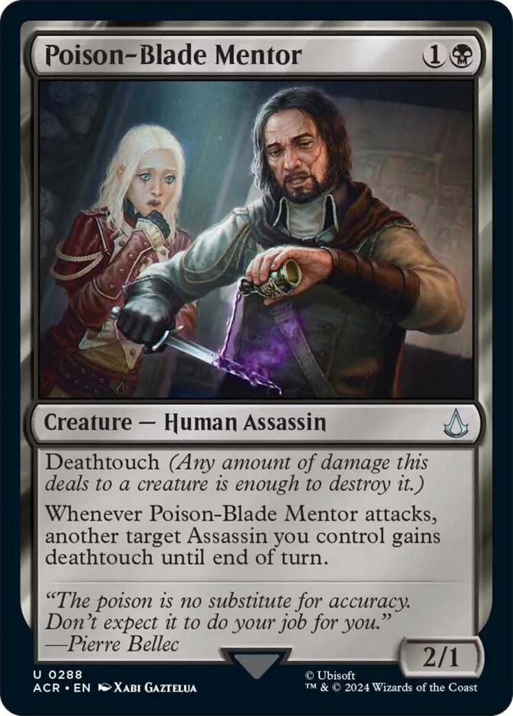Poison-Blade Mentor [Assassin's Creed] | Good Games Morley