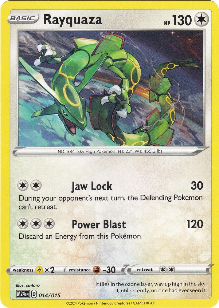 Rayquaza 014/015 (McDonald's Promos 2024)  | Good Games Morley