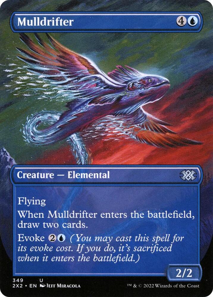 Mulldrifter Borderless 349/331 (Double Masters 2022)  | Good Games Morley