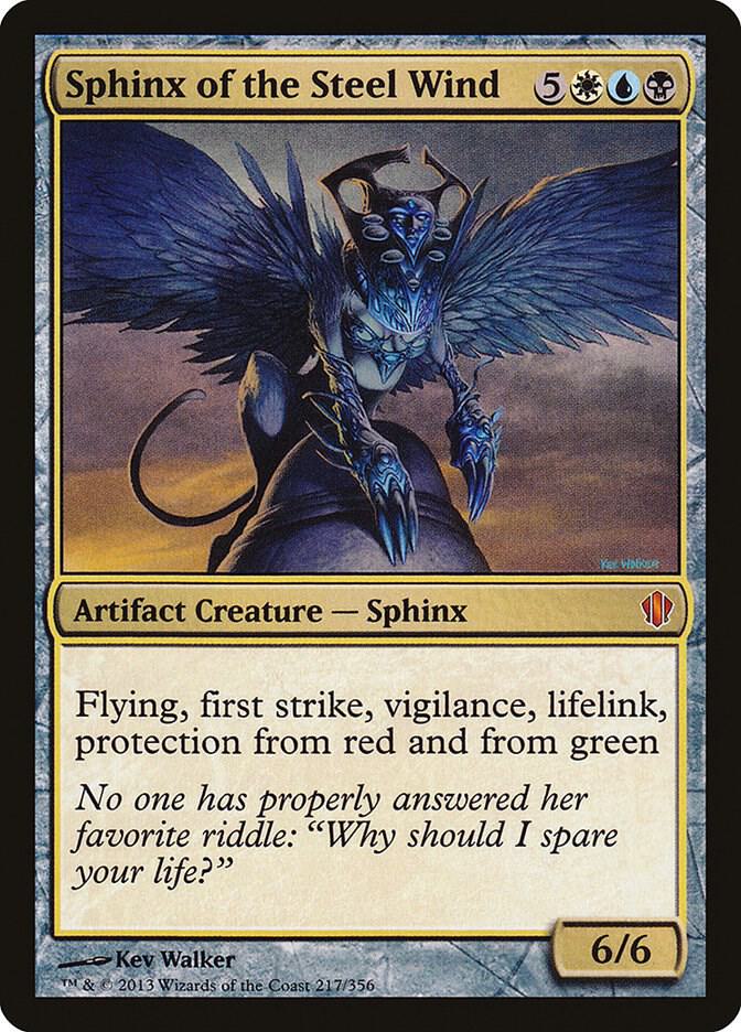 Sphinx of the Steel Wind 217/356 (Commander 2013)  | Good Games Morley