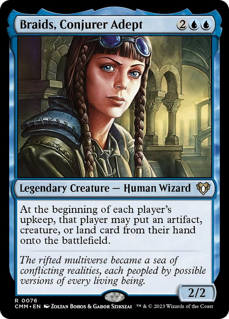 Braids, Conjurer Adept [Commander Masters] | Good Games Morley