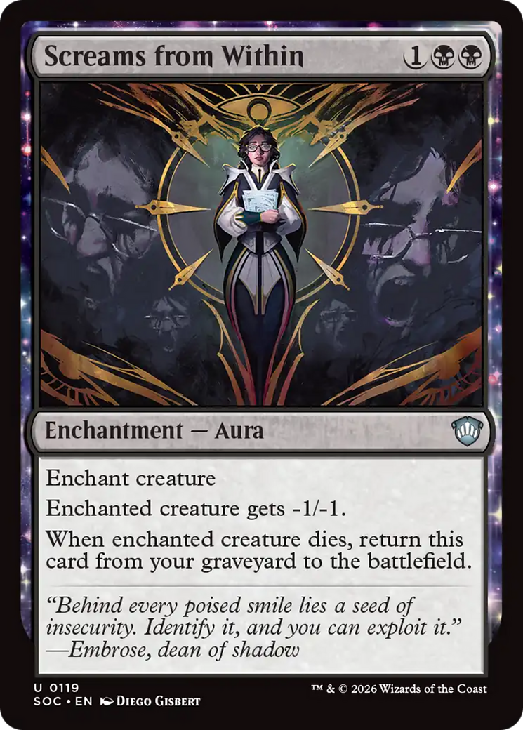 Screams from Within [Secrets of Strixhaven Commander] | Good Games Morley