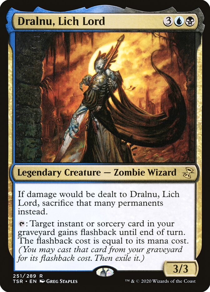 Dralnu, Lich Lord 251/289 (Time Spiral: Remastered)  | Good Games Morley