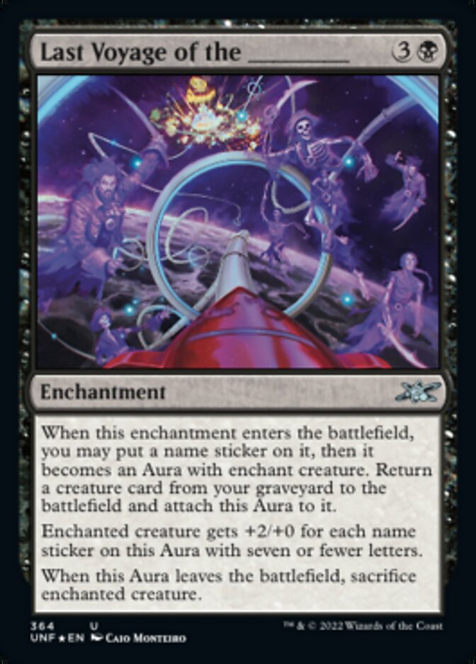 Last Voyage of the _____ (Galaxy Foil) [Unfinity] | Good Games Morley
