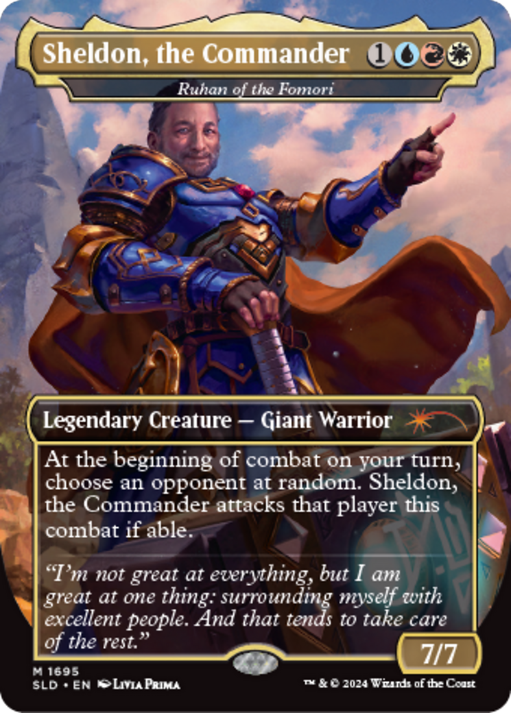 Ruhan of the Fomori - Sheldon, the Commander [Secret Lair: Sheldon's Spellbook] | Good Games Morley