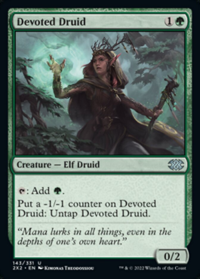 Devoted Druid [Double Masters 2022] | Good Games Morley