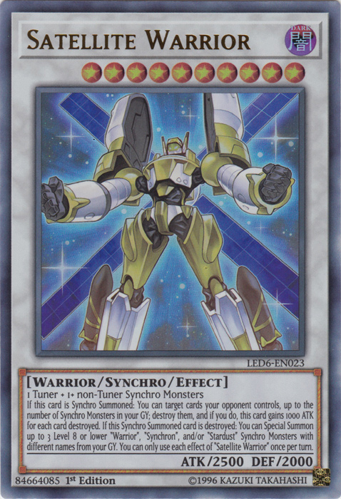 Satellite Warrior [LED6-EN023] Ultra Rare | Good Games Morley