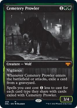Cemetery Prowler 458 (Innistrad: Double Feature)  | Good Games Morley