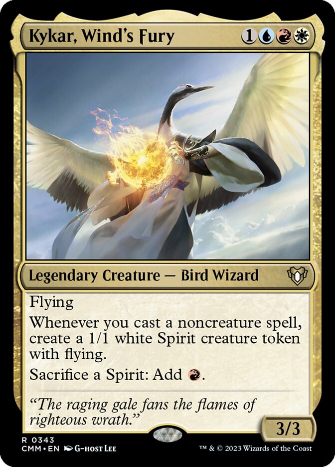 Kykar, Wind's Fury 343/451 (Commander Masters)  | Good Games Morley