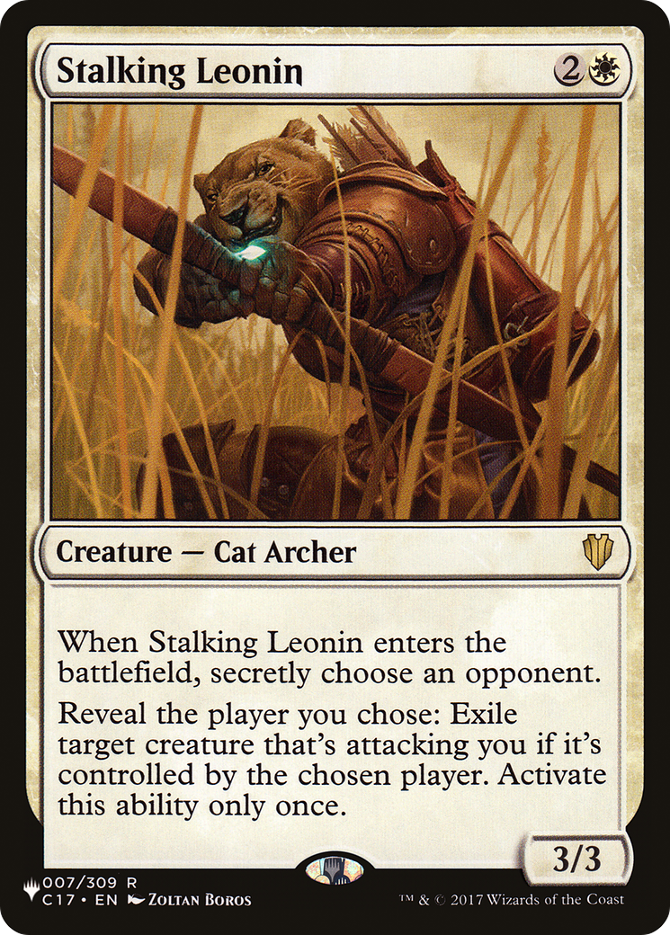 Stalking Leonin [The List] | Good Games Morley