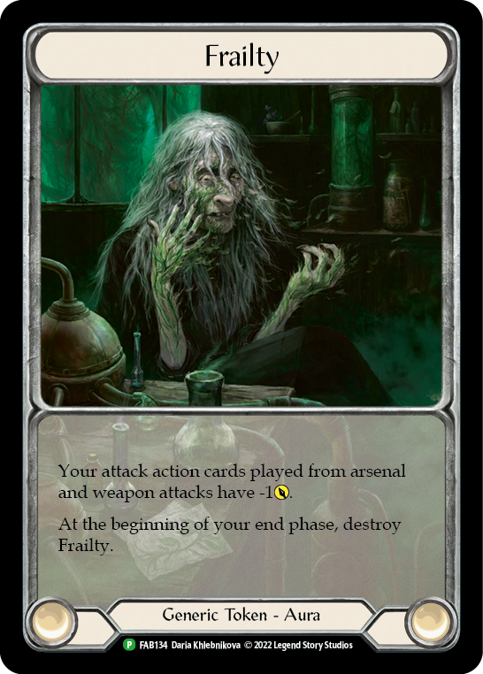 Frailty [FAB134] (Promo)  Rainbow Foil | Good Games Morley