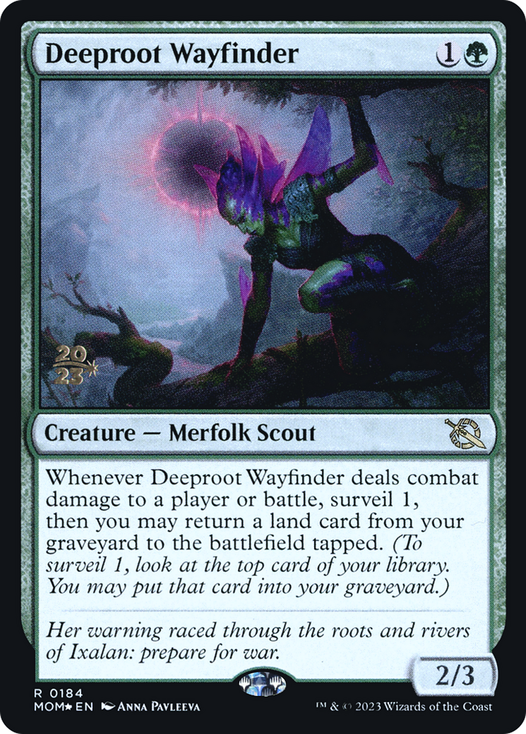 Deeproot Wayfinder [March of the Machine Prerelease Promos] | Good Games Morley